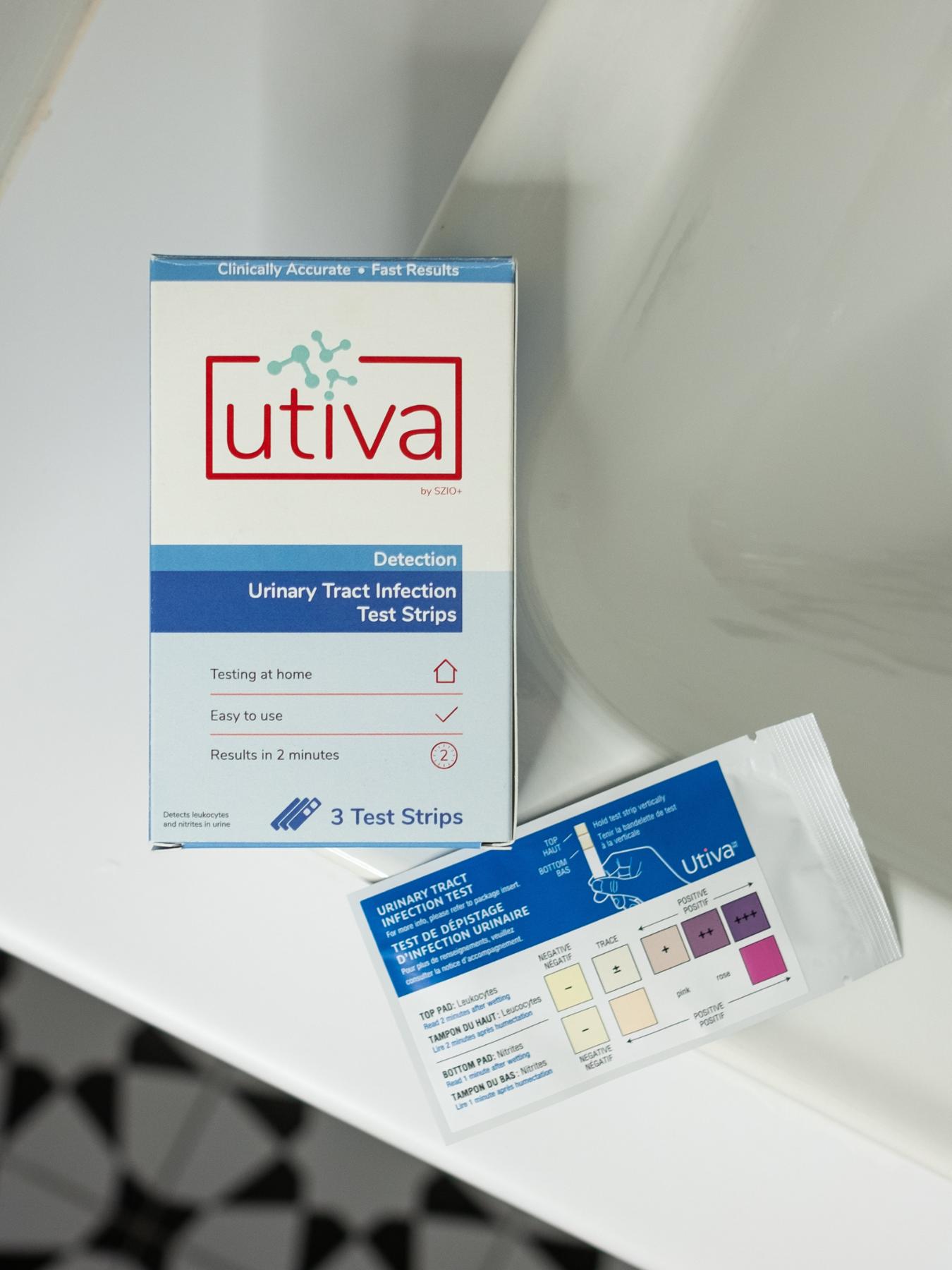 Utiva Urinary Tract Infection Diagnostic Test Strips - ActivKare
