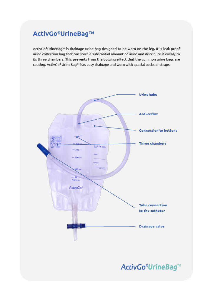 ActivGo ActivKare Urine Bag - ActivKare
