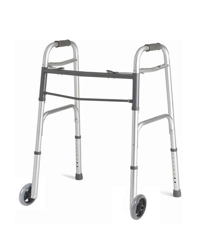 Activkare Folding Walker With Front Wheels - ActivKare