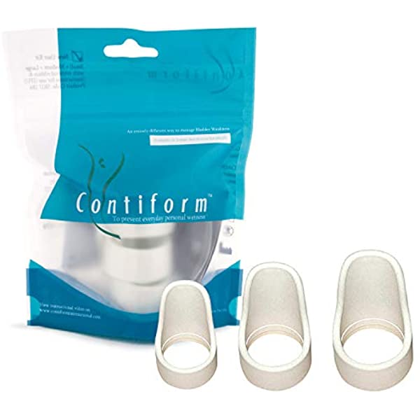 Contiform Starter Pack: Bladder Support Pessary 3-Size Kit for Women ...